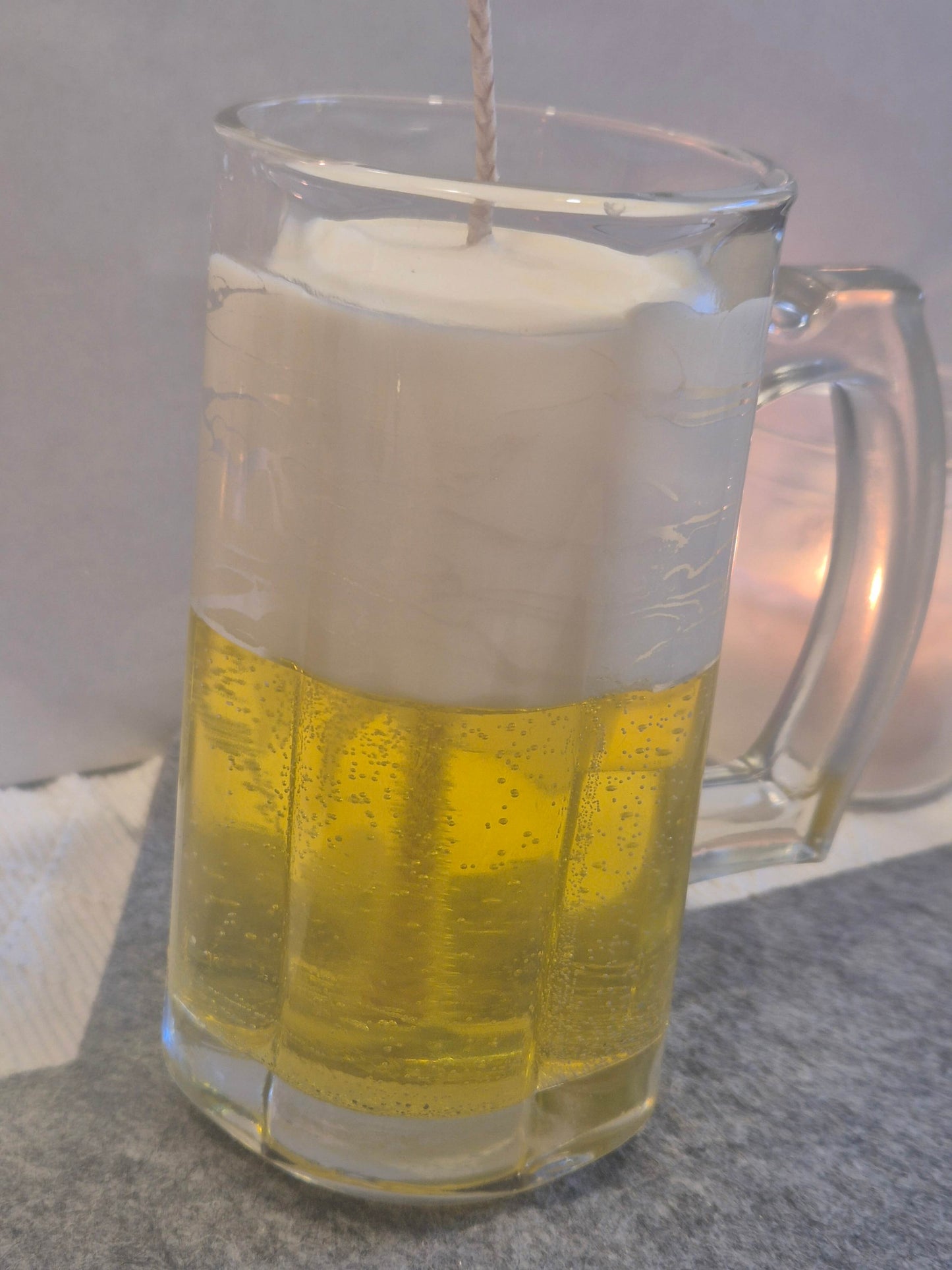 BierKerze – Sojawachs & Gelwachs mit Bierduft | 480 ml