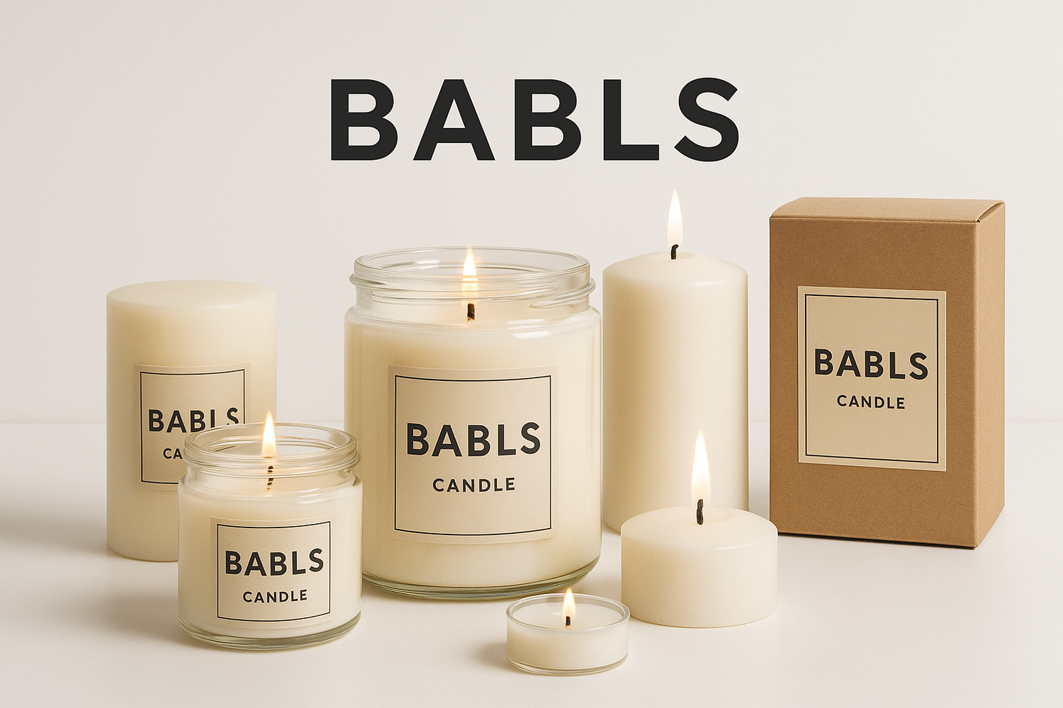 Soja Kerzen - Handgegossene Duftkerzen