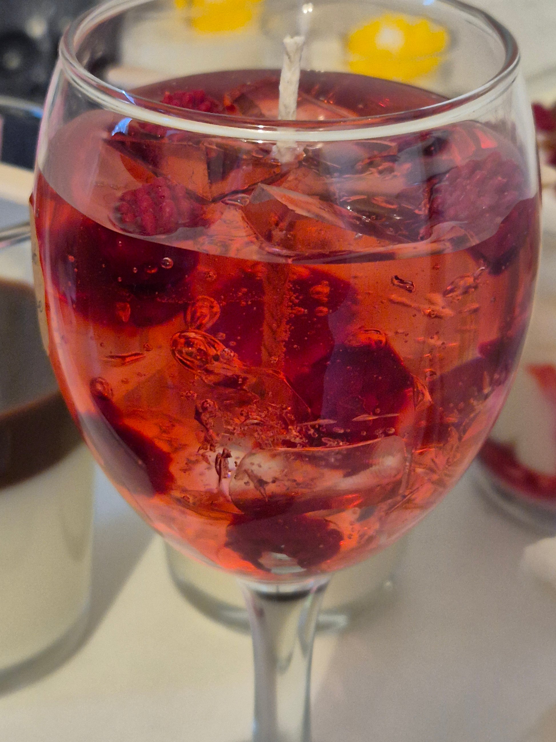 Wildberry Lillet Kerze Gelwachs Beerenduft Cocktail