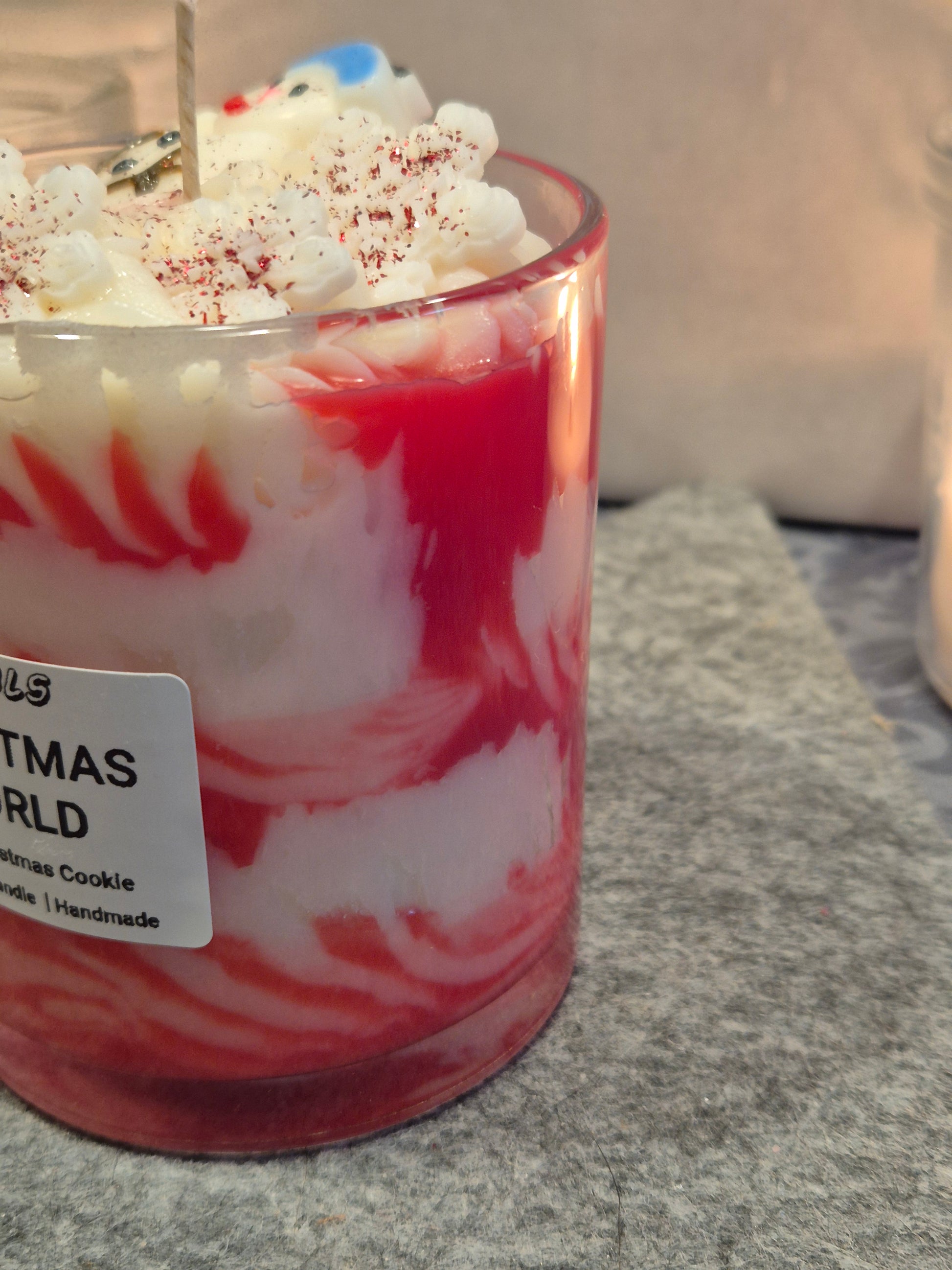 "Christmas World Candle Detailansicht Weihnachtsdeko"