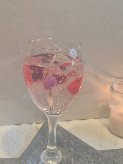 Wildberry Lillet Kerze Gelwachs - Cocktail Design