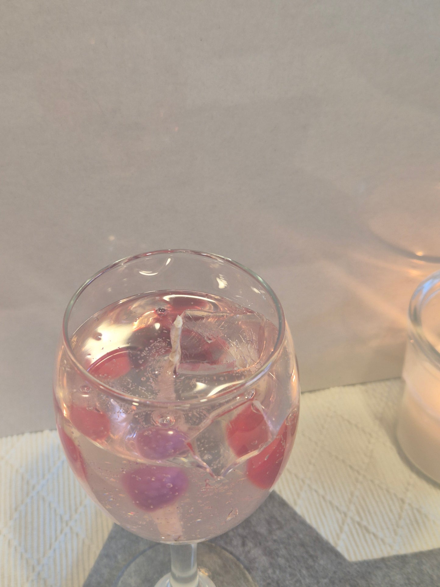 Wildberry Lillet Kerze Gelwachs - Cocktail Design