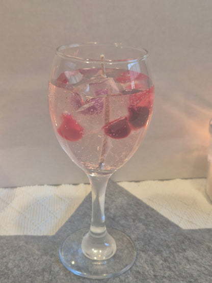 Wildberry Lillet Kerze Gelwachs - Cocktail Design