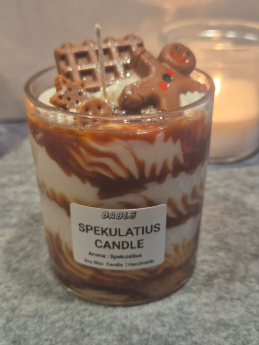 Spekulatius Duftkerze Sojawachs handgemacht Deutschland