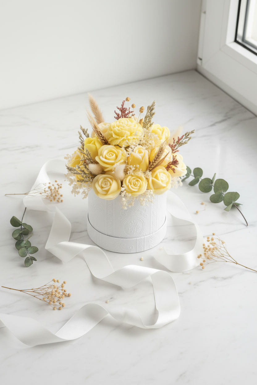 Blumenstrauß Kerze Lifestyle Pinterest