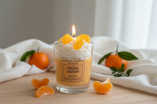 Lifestyle Produktbild brennende Kerze