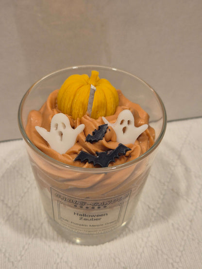 Halloweenzauber – Duftkerze Pumpkin Marple Cream