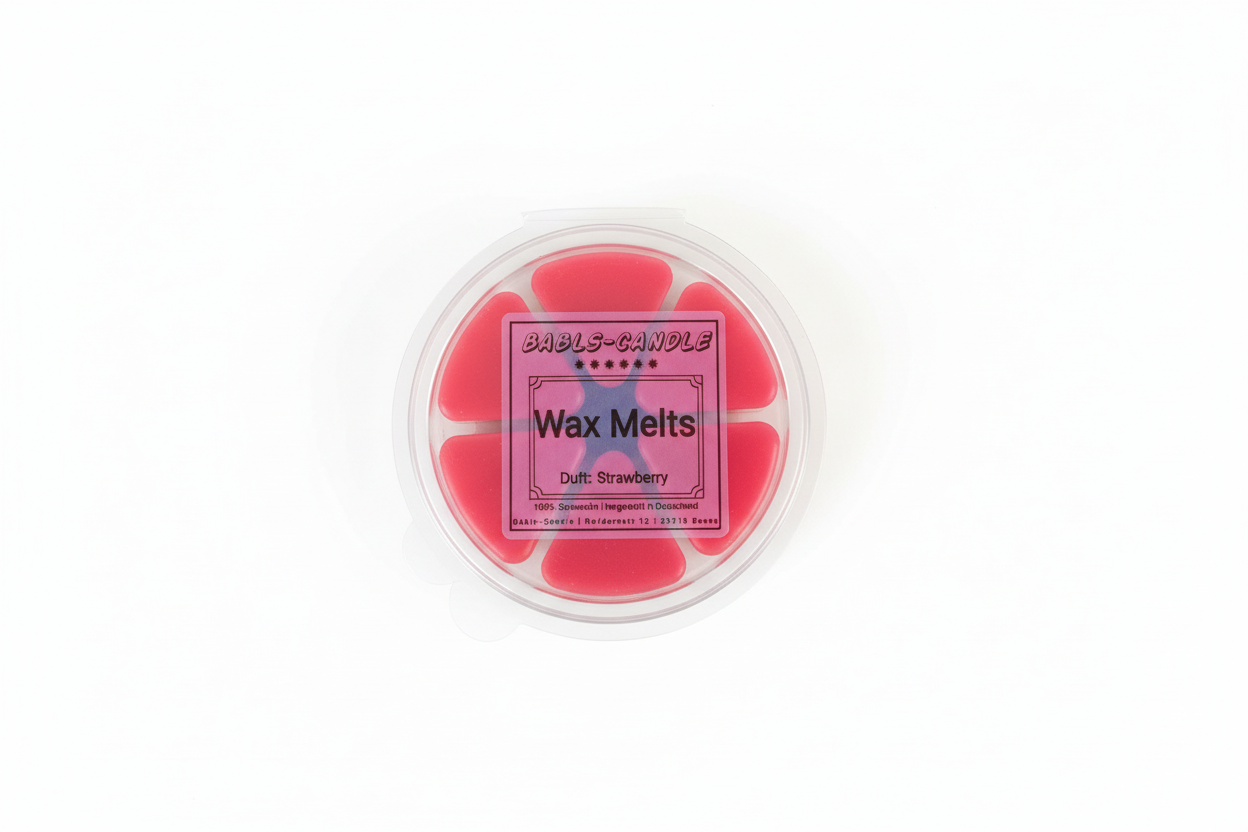 Wax Melts Rot Sojawachs - Strawberry