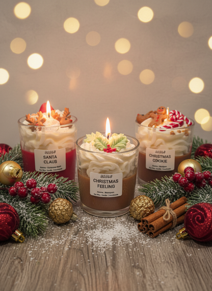 Santa Claus, Christmas Feeling & Christmas Cookie Header Banner